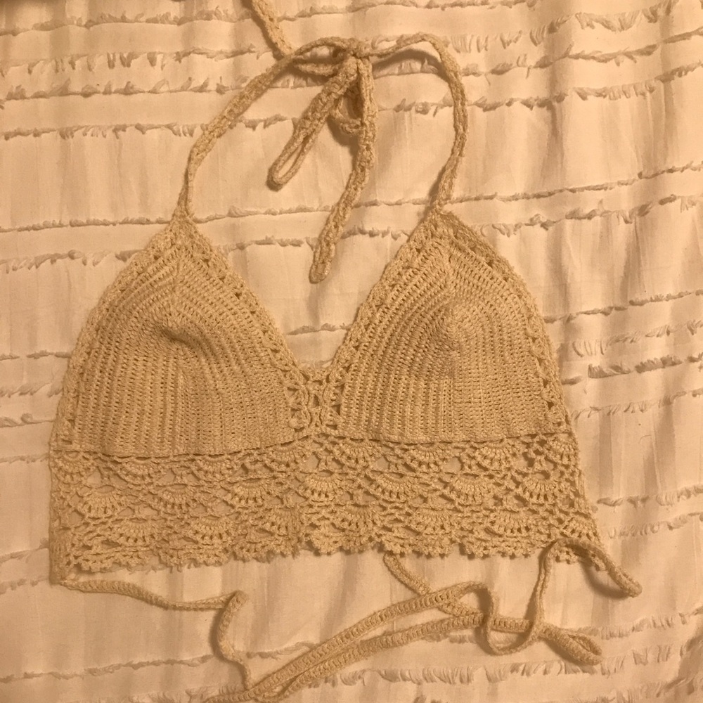 Crochet top from Nordstrom